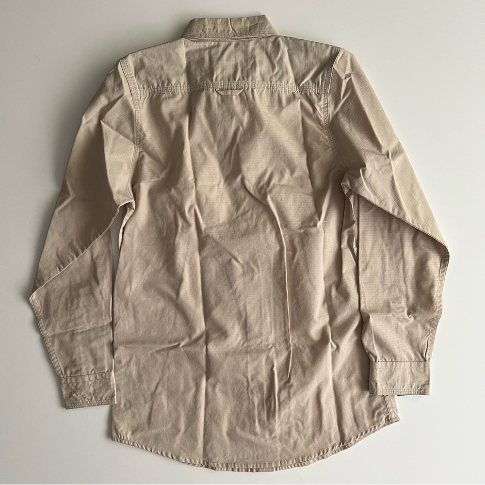Backpacker ripstop button down shirt, beige, xs - Picture 2 of 9